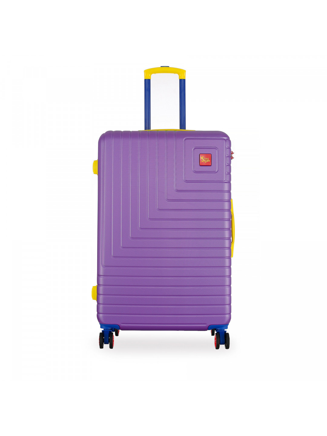 Velký kufr Semi Line T5940-3 Fialová